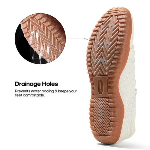 Men's & Women's Barefoot Water Shoes - BEIGE - 4